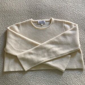 Resa cropped cashmere sweater